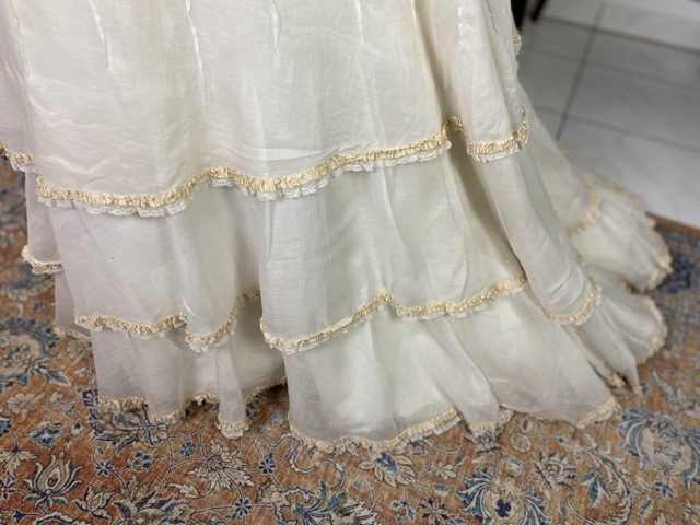 12v antique lingerie dress 1904