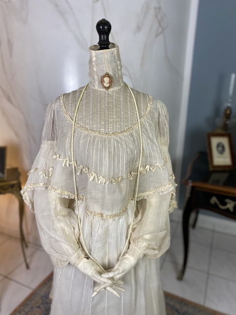 3 antique lingerie dress 1904