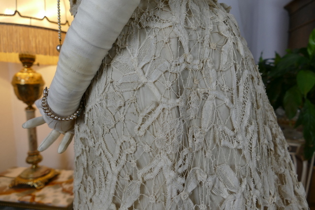 23 antique ALTMANN Battenburg lace dress 1904