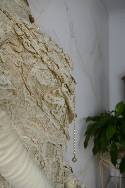 36 antique ALTMANN Battenburg lace dress 1904