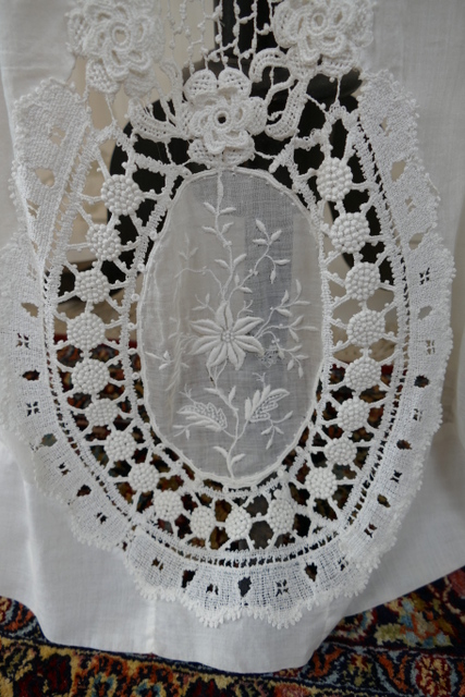 200 antique irish crochet dress 1904