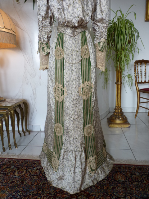 10 antique recpetion gown 1904