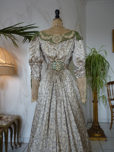 29 antique recpetion gown 1904