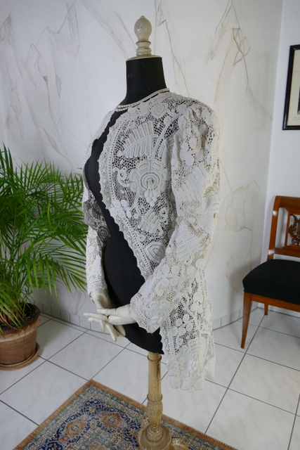 7 antique lace jacket 1906