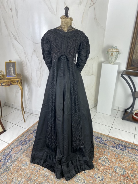 11 antikes Jugendstil Kleid 1906