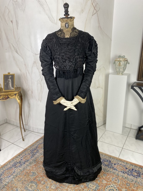 2 antikes Jugendstil Kleid 1906