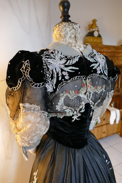 40 antique Gustave Beer gown 1906