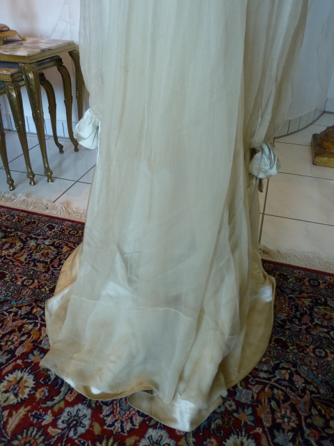 21 antique WORTH Evening Gown 1906