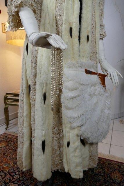 37 antique hermine lace coat 1901