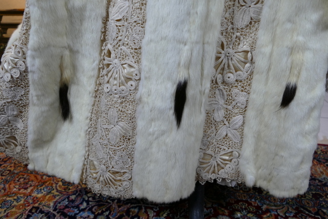 39 antique hermine lace coat 1901