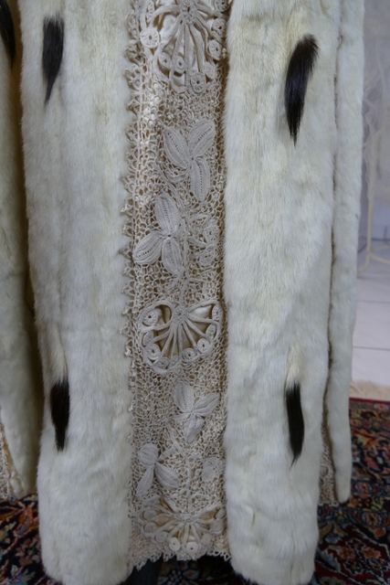 47 antique hermine lace coat 1901