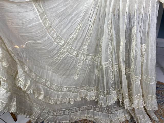 20a antique lingerie dress 1908