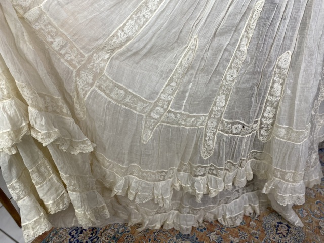 20b antique lingerie dress 1908
