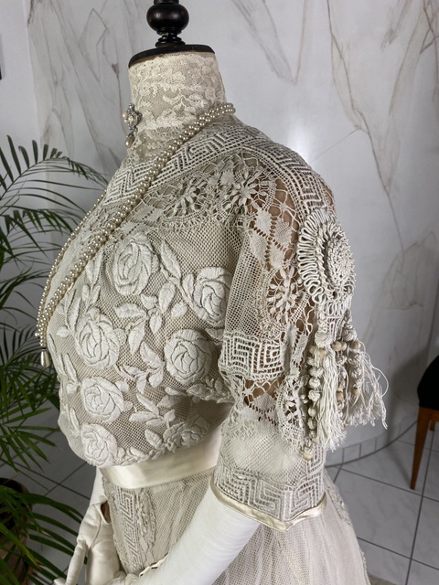 13 antique PAQUIN Dress 1908