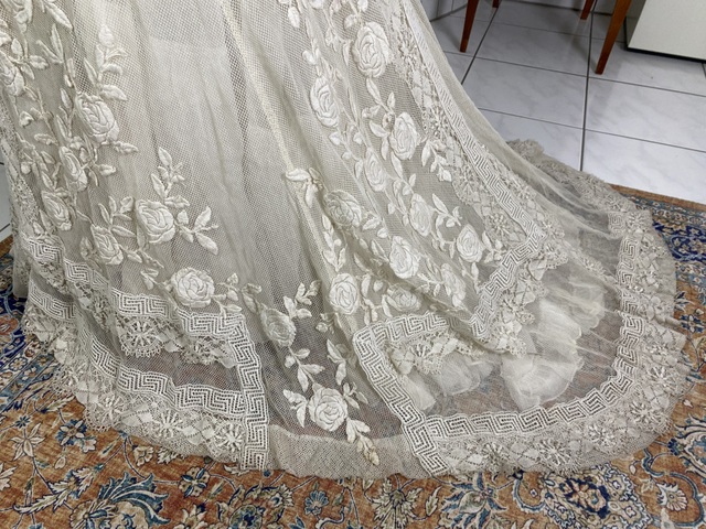 15 antique PAQUIN Dress 1908