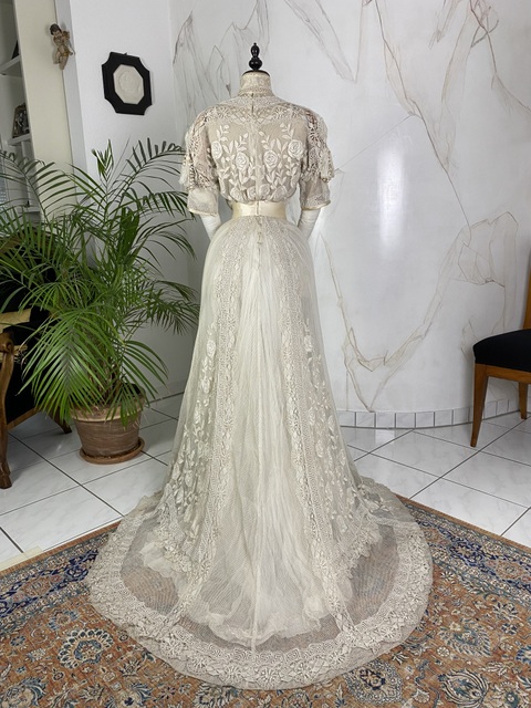 19 antique PAQUIN Dress 1908