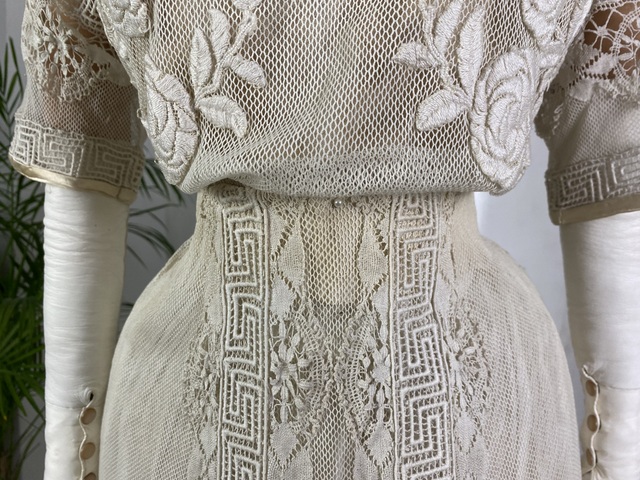 28 antique PAQUIN Dress 1908