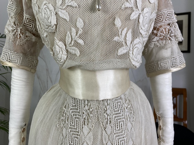 8 antique PAQUIN Dress 1908
