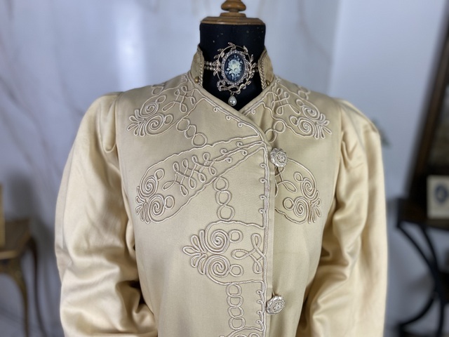 1 antique wedding coat 1908