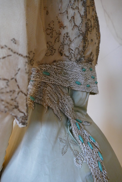 31 antique evening dress Lafferiere 1908