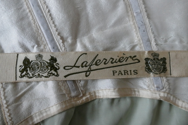 63 antique evening dress Lafferiere 1908