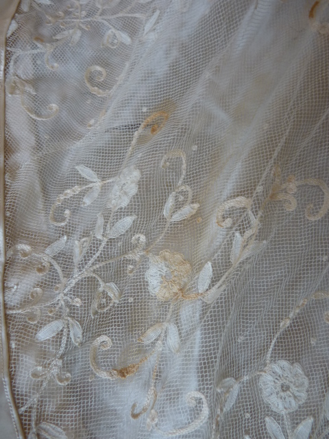 106 antikes Hochzeitskleid 1908