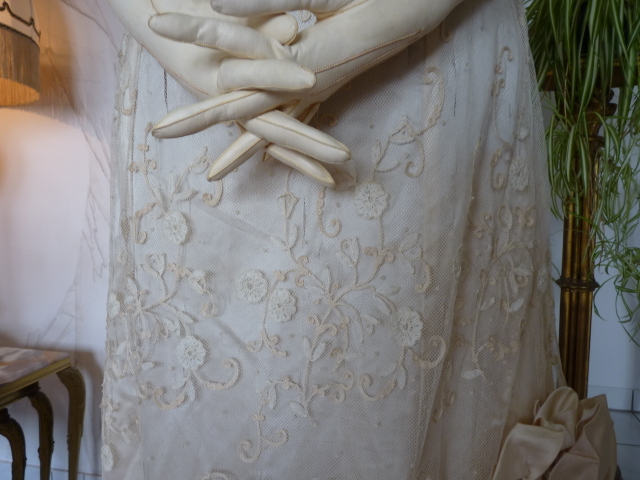 19 antikes Hochzeitskleid 1908