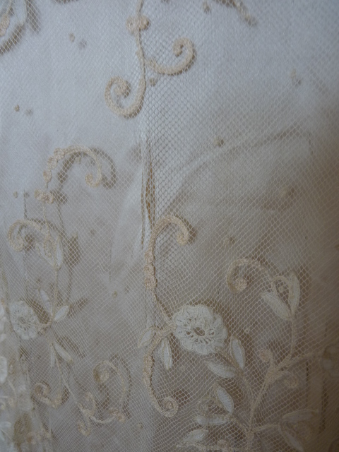 20 antikes Hochzeitskleid 1908