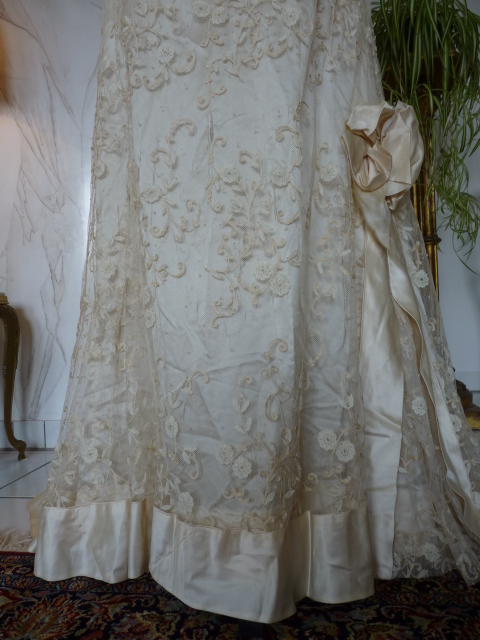 21 antikes Hochzeitskleid 1908