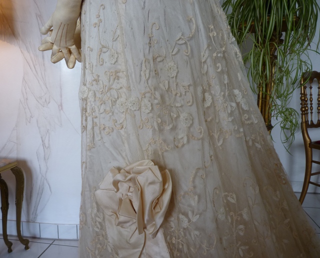 28 antikes Hochzeitskleid 1908