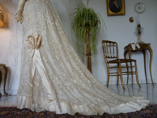 29 antikes Hochzeitskleid 1908