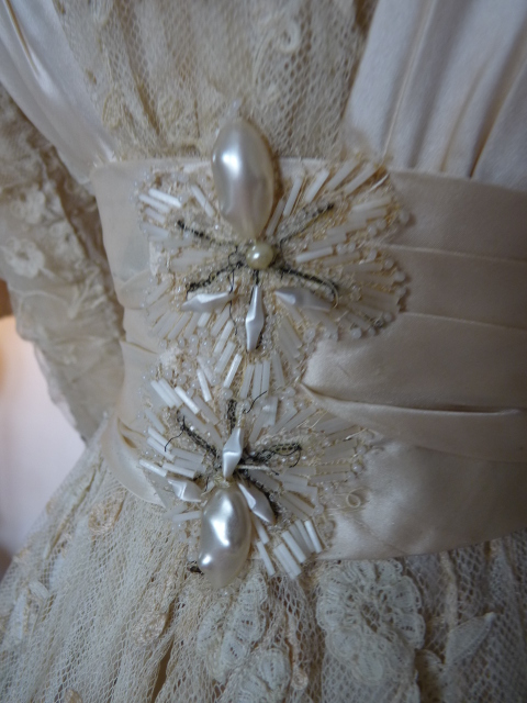 41 antikes Hochzeitskleid 1908
