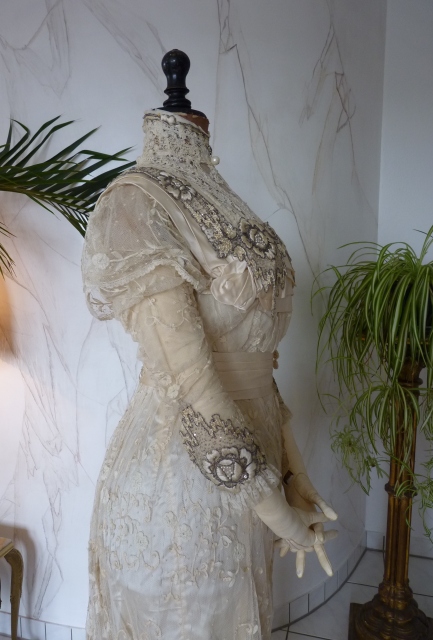 48 antikes Hochzeitskleid 1908
