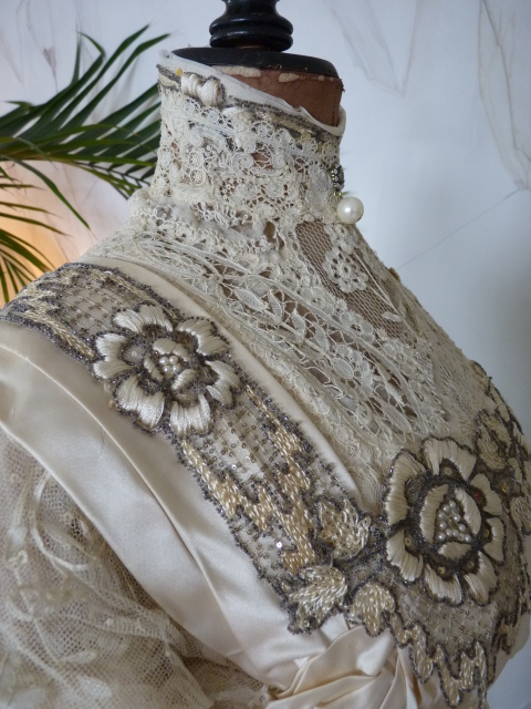 51 antikes Hochzeitskleid 1908