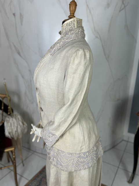 14 antique walking dress 1909