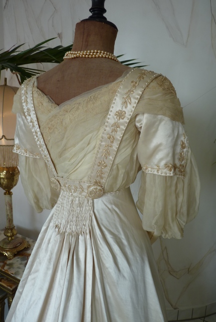 26 edwardianisches Brautkleid 1909