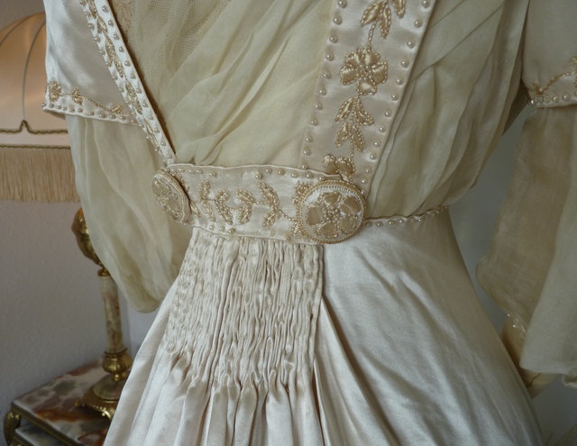 28 edwardianisches Brautkleid 1909