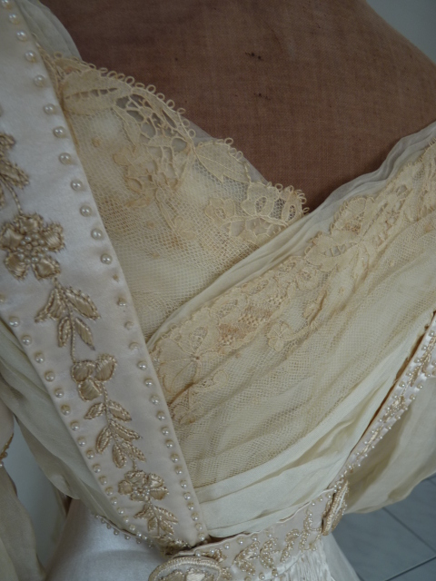 31 edwardianisches Brautkleid 1909