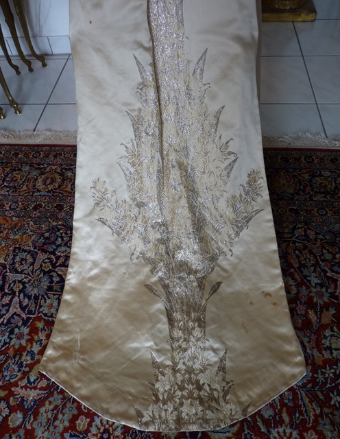 38 antikes Abendkleid Worth 1910