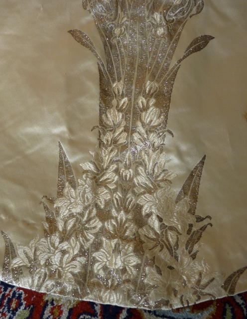 40 antikes Abendkleid Worth 1910