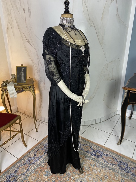 32 antique Grant bros evening dress 1912
