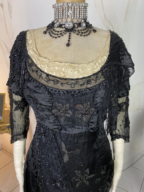 34a antique Grant bros evening dress 1912