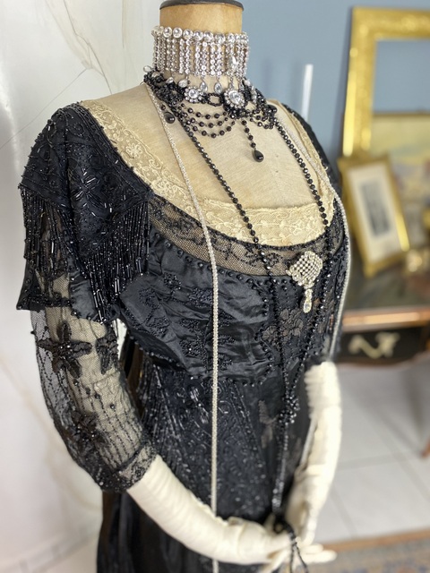 8 antique Grant bros evening dress 1912