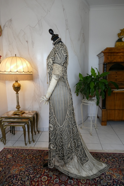 14 antique evening gown 1912