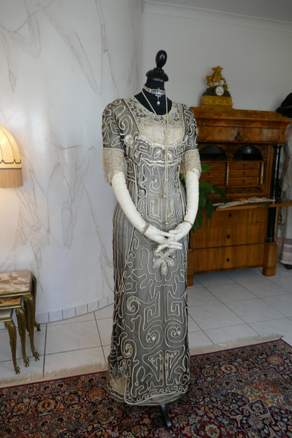 4 antique evening gown 1912