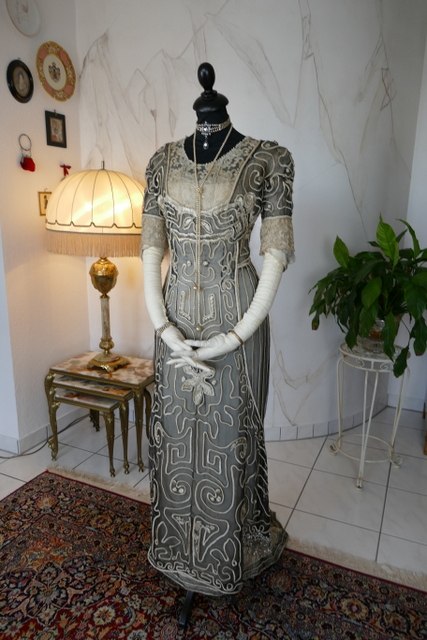 5 antique evening gown 1912