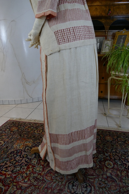 21 antique PLYM Walking dress 1912