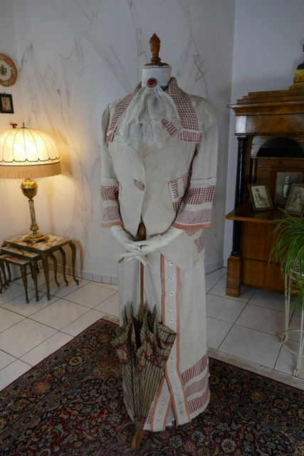 antique PLYM Walking dress 1912
