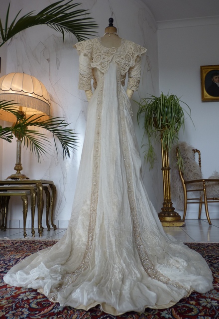 28 antique bridal gown