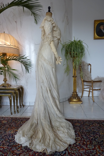 31 antikes Hochzeitskleid 1912